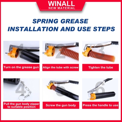 Winall factory supplier 300g blue calcium lithium wave plastic gear grease oil