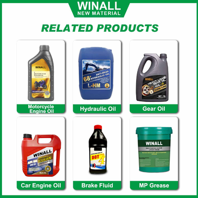 New Base Oil and High Quality Additives Synthetic Diesel Engine Oil CD-4 15W40 5 Litre Bottle Packaging
