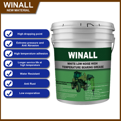 White Noise Reduction Lithium Grease For Power Tools NLGI2 200L 20L