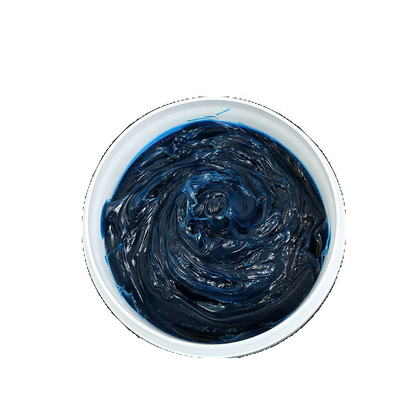Fully synthetic high temperature and wear resistant blue lithium bearing grease