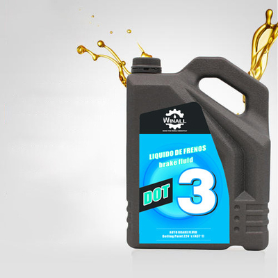 brake fluid 500ml Plastic bottles  wholesale factory dot3+ forklift clutch synthetic oil dot3  brake fluid
