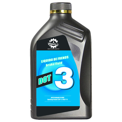 wholesale factory brake fluid 500ml dot3+ forklift clutch synthetic oil dot3 brake fluid