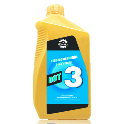 Wholesale Factory Dot 3 Brake Fluid 250ML  Dot 3 Brake Fluid 0.5L dot3+ Forklift Clutch Synthetic Oil