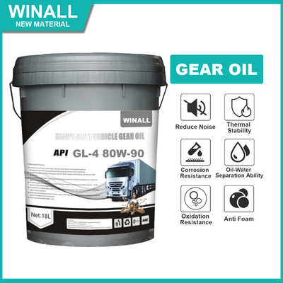 High Efficiency 18L/20L GL-4 80W-90 Gear Oil for Middle  Loading Engines
