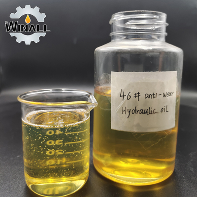 cheap and popular High Quality excavator 10W aws hydraulic oil n46 anti-wear VG L-HM 46 hydraulic oil